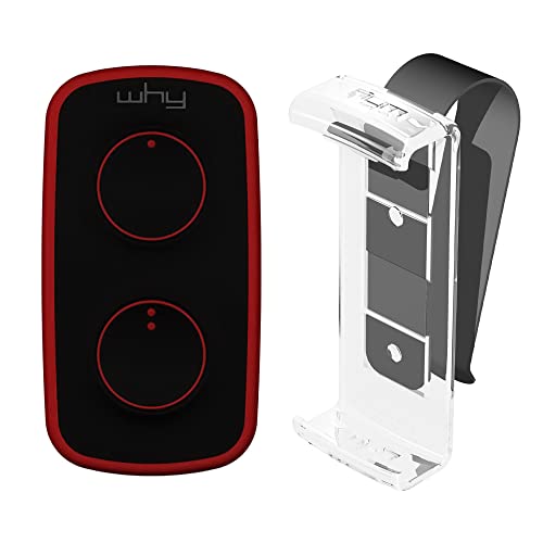 PORTATA: Il telecomando why evo 4 pulsanti permette l'apertura di garage, serrande e cancelli elettrici da lunghe distanze, da 10 fino a 30 metri in condizioni ottimali, all’aperto e senza ostacoli. É dotato di una batteria CR2032 già inclusa nel telecomando.