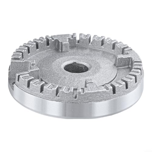 Yhenlovtt - Yhenlovtt SABAF Brûleur de rechange pour cuisinière à gaz, tête de distributeur de feu en aluminium avec interrupteur d'allumage, 47 mm/68 mm/94 mm/125 mm, accessoire de brûleur argenté