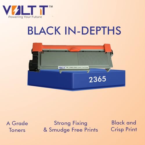 Image of 2365 Toner Cartridge Compatible for Printers HL-L2321D, L2361DN, L2366DW, L2320d, DCP-L2541DW, L2520D, MFC-L2701D, L2701DW 2365 - 1 pc (VTC - 2365)