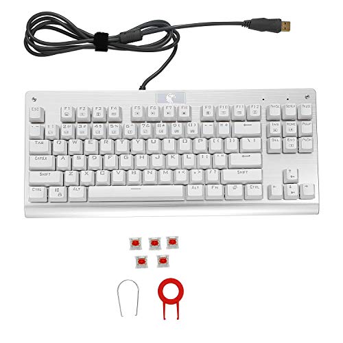Clavier de jeu mécanique 87 touches Huo Ji Z-77 rétroéclairé Mac PC