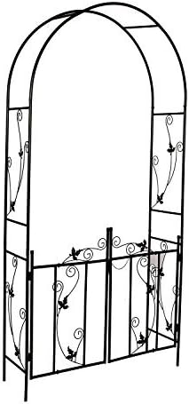 Better Garden Steel Garden Arch, 7'6" High x 3'9" Wide, Garden Arbor for Various Climbing Plant, Outdoor Garden Lawn Backyard