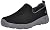 Skechers Women's Gowalk Joy Walking Shoe, Black/Charcoal, 7.5 M US