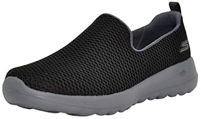 Skechers Women's Gowalk Joy Walking Shoe, Black/Charcoal, 7.5 M US