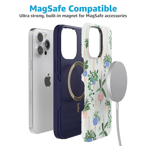 Casely IPhone 15 Pro Case | Hanging Around | Potted Plants Floral | Bold Protective Design | Compatible With MagSafe - View #8
