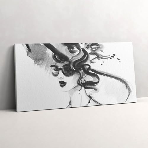 Peinture murale d'art Wallfluent tableau femme élégante sur toile