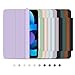 Dwopar Magnetic Case for iPad Air 11 Inch M3/M2 2025/2024, Smart Folio for iPad Air 5th/4th Gen. 10.9 Inch 2022/2020 Model, Trifold Stand Case, Auto Sleep/Wake, Support Apple Pencil Pro (Lilac)