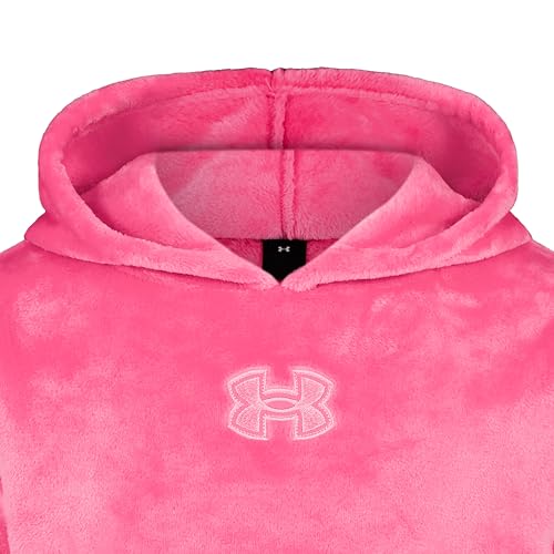 Image of Under Armour Girl's Pullover Fleece Hoodie Sweatshirt, Outdoor Collection