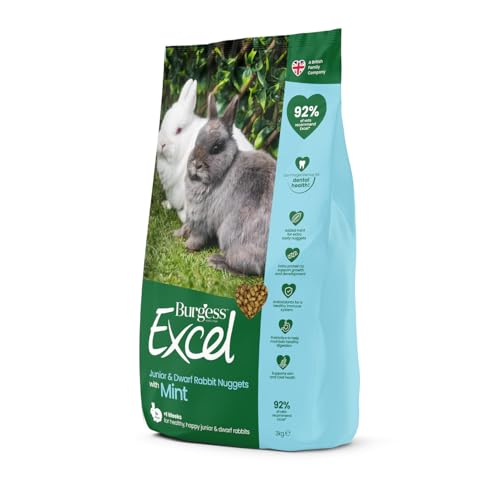 Excel Rabbit Junior and Dwarf Tasty Nuggets 10 kg