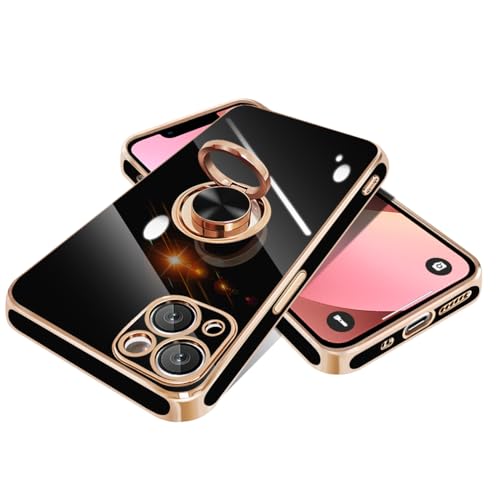 �yFULEEYUHN�ziPhone 13mini �P�[�X �����O�t���y���@�\360�x��]�X�^���h�E�c�����Ή��E�p�x���R�����z�A�C�t�H�� 13mini �J�o�[ �ČRMIL�K�i �ԍڃz���_�[�Ή� �ϏՌ� �����Y�ی� �ϋv�� �X�g���b�v�z�[���t�� ���C�����X�[�d