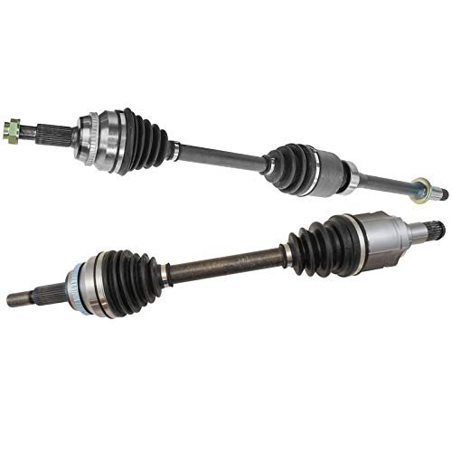 Image of TRQ Front Driver and Passenger Side CV Axle Assembly Set 2 Piece Compatible with 07-11 Lexus ES350 13-18 ES350 13-18 Toyota Avalon XLE Limited 10-11 Camry LE SE XLE L4 2.5L Automatic