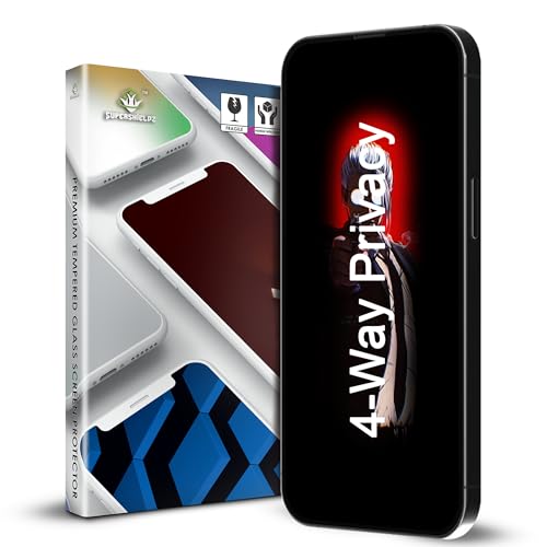 Image of Supershieldz NeoGuard True 360 Privacy Tempered Glass Screen Protector Guard for iPhone 17e /16e /14 /13 /13 Pro, Case - Friendly, Easy Installation