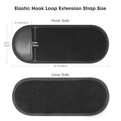 extender strapice belt extender strap-multipurpose extension hook and loop fasteners for adds length to knee braces wraps ice packs and belts heated back brace massage waist wrap