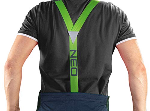 Neo Tools Salopette Da Lavoro Da Uomo, 62% Cotone, 35% Poliestere, 3% Elastan, 250 G/M2, Taglie XS-3XL, Ginocchia E Stinci Con Cordura, Elastico In Vi - 3