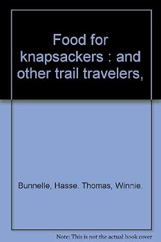 Imitation Leather Food for Knapsackers & Other Trail Travelers Book