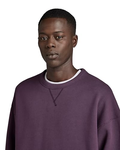 G-STAR Men's Essential Unisex Loose Long Sleeve Sweater3