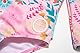 BONVERANO Baby Mädchen EIN stück Langärmelige-Kleidung UV-Schutz 50+ Badeanzug mit Badekappe…(Rosa-Rose,24-36Monate…