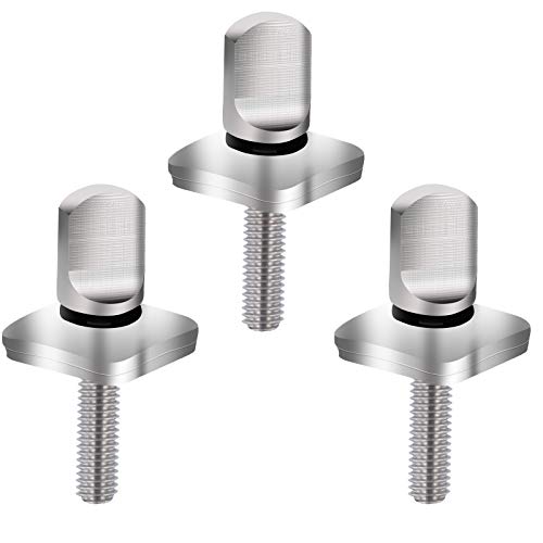 Sikawai Fin Screw 316 Stainless Steel No Tool Compatible with Long-Board and S-UP Surfing...