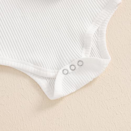 My First Christmas Baby Girl Outfit Rib Knit Lace Romper Santa Corduroy Suspenders Dress Infant Fall Winter Clothes4