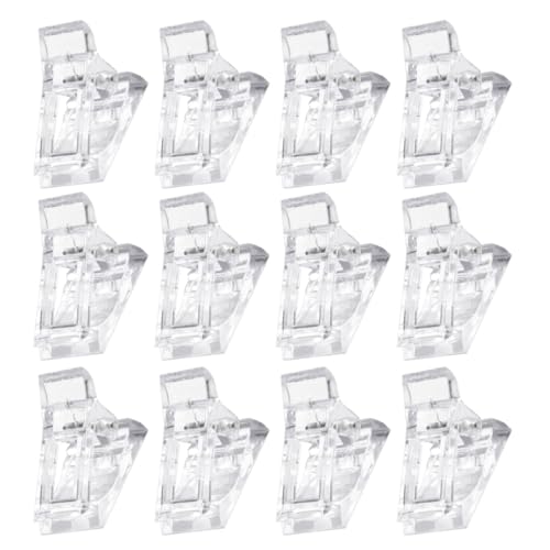 VICASKY 12 clips para manicura y extensión de uñas miniatura 1