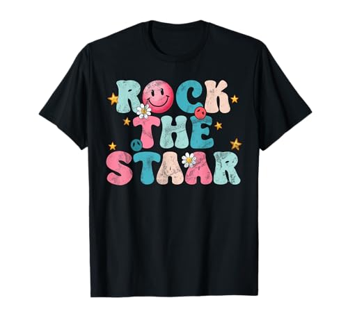 Test divertenti per insegnanti di Rock The Staar Test Day Maglietta