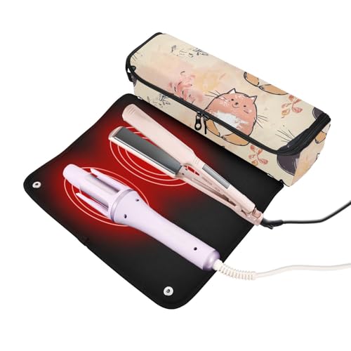 Bolsa De Viaje Para Herramientas De Cabello Resistente Al Calor miniatura 2
