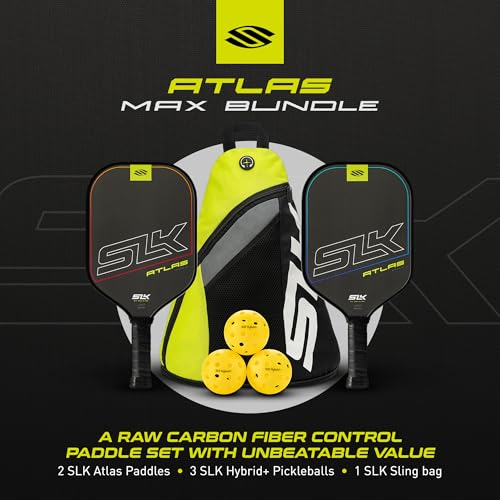 Selkirk Sport SLK Pickleball Paddles Set of 2 | Designed in The USA | Choose The SLK Neo Graphite, SLK Neo Fiberglass Pickleball Set or SLK Atlas Pickleball Bundle - Image 4