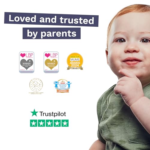 Image of Pura Size 5 Eco-Friendly Diapers (24-35 lbs) Totally Chlorine Free (TCF), Hypoallergenic, Soft Organic Cotton, Sustainable, up to 12 Hours Leak Protection, Allergy UK, 6 Packs of 20 (120 Diapers)