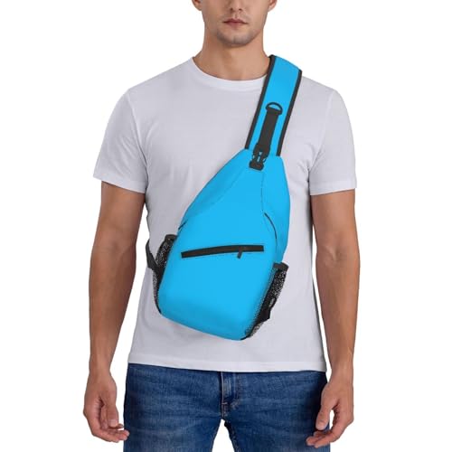 Bolso bandolera cruzado negro tipo sling miniatura 7