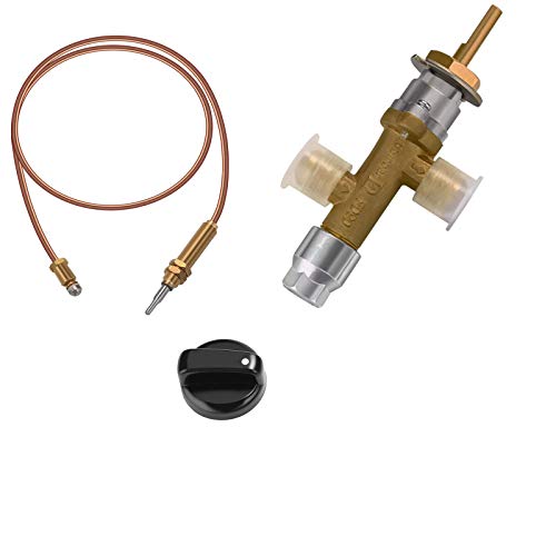 AJinTeby BBQ Grill Replacement Parts, Propane Gas Fire Pit Control Safety Valve, Fire Pit Replacement kit (Control Valve)