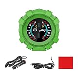 GPS Slope Meter Automotive Heads up Display, AUTOAND Car Off-Road Inclinometer with HD LCD Display, Pitch & Roll Angle Monitoring System Speedometer for All Vehicles