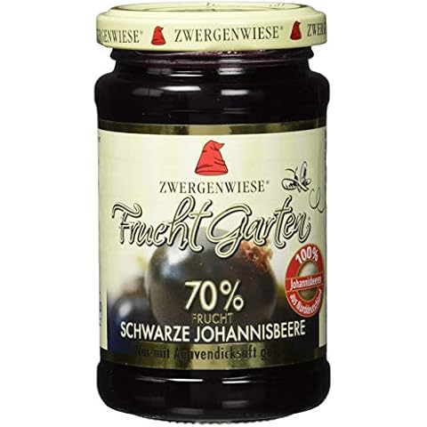 Zwergenwiese Bio Fruchtaufstrich Fruchtgarten Schwarze Johannisbeere Cover