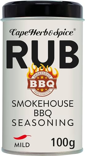 Cape Herb & Spice Smokehouse BBQ Seasoning 100 g Tin (1-Pack)