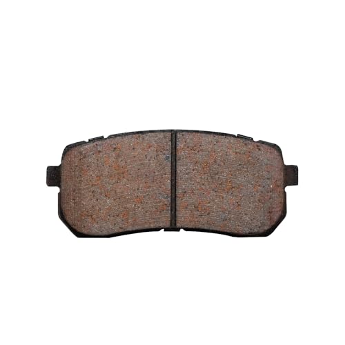 Image of Detroit Axle - Rear Ceramic Brake Pads w /Hardware Set Assembly Replacement for Hyundai Veracruz Kia Sedona