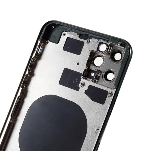 Chassis arriere en vitre pour iPhone 11 Pro Max complet avec tiroir SIM vert