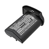CS LPE4 Batterie 2400mAh Compatible avec [Canon] 540EZ, 550EX, 580EX, 580EX II, EOS 1D Mark IV, EOS 1D MarkIII, X, EOS 1Ds Mark III, MR 14EX, MT 24EX remplace LP E4