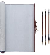 PH PandaHall 4pcs Reusable Calligraphy Cloth Kit, No Ink Magic Water Writing Cloth 86.5x40cm Chin...