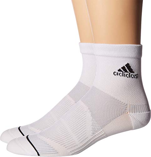 adidas Men's Superlite Prime Mesh Quarter Socks (2-Pair)