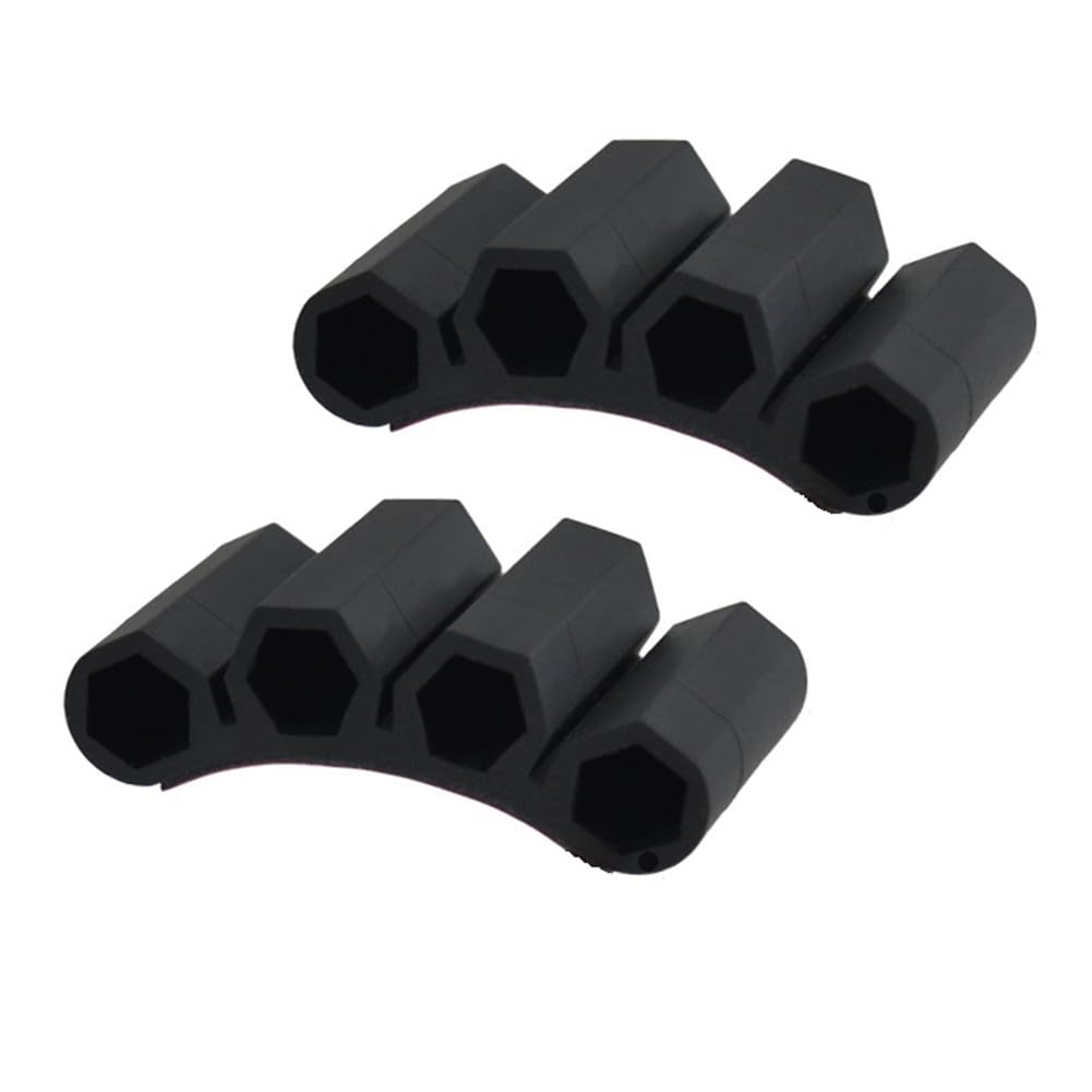 IJSDNVJNDX Magnetic Bits Holsters Universal Fit 1/4 Inch 2-Pack for Drill Attachments, Hex Driver Bits Magnet Sleeve Storage Holder