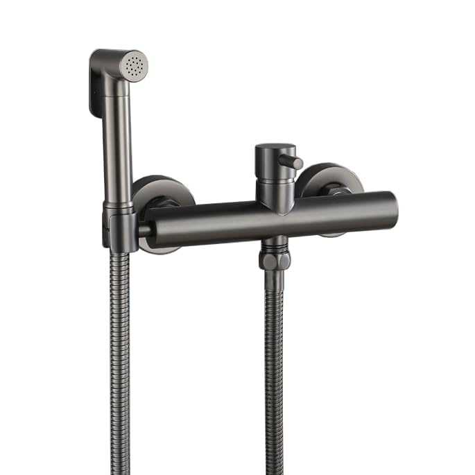 Bidé de mano para inodoro que soluciona la limpieza con agua caliente y fría