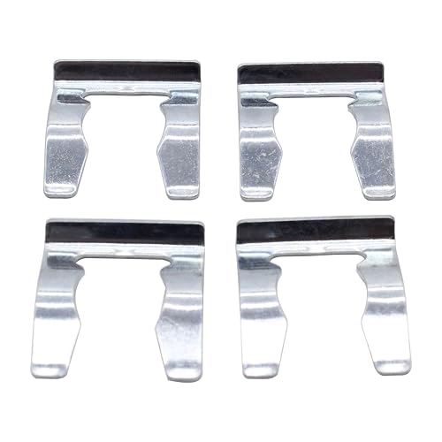 Image of 4Pcs Rear Brake Hose Clips U Shaped Brake Line Clamp 191611715 115595700 005120265 fits VW Golf Mk4 Mk5 Mk6 Polo Audi A3 Febi