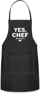 Yes Chef Say it Back Apron Carmy TV Show Quote Merch Gifts for Chef The Bear Kitchen Apron (Shipped from USA takes around 7-10 days)