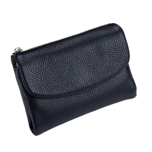 Joyfullygo Wallet, Unisex Pebble Leather Wallet, Waterproof Genuine Leather Clutch Bags with Credit Card Holder Coin Holder & Cash Slots (Color-7)