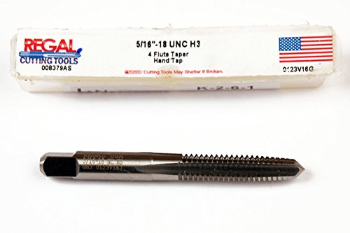 5/16 X 18 UNC HSG H3 4 Flute Taper Hand TAP (008379AS)