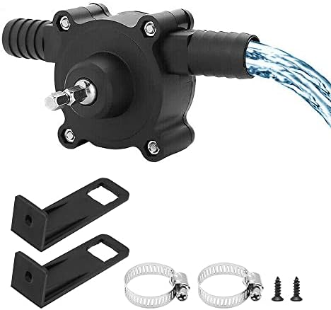 Performax Self-Priming Electric Drill Pump – Fluid Transfer With Garden Hose Threads (Model 1143)
