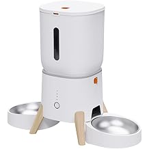 Smart Pet Feeder Automatic Dispenser 5L Large Capacity WiFi APP Control for Cats Dogs Dry Food
