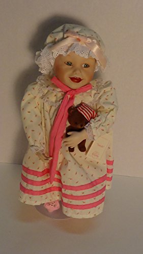 Yolanda Bello Dolls Sarah Picture Perfect Babies 1987 Collectible Porcelain Doll Home Accent Display Decor Yolanda Bello Doll Sarah Curio Cabinet Display Item