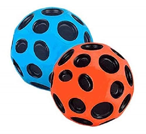 Super High Bouncing Ball and Moon Ball for Kids and Adults, Improve Hand-Eye Coordination, Pack of 1 (2)