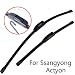 JIUTAI Limpiaparabrisas Limpiaparabrisas para Coches, Limpiaparabrisas para Coche para SsangYong Actyon Desde...