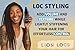 Lion Locs Sea Salt Spray for Locs & New Dreadlocks – Starter Twist & Retwist Texturizing Hair Spray – Vegan, Residue Free, Lightweight Hold with Jojoba & Argan Oils (4oz)