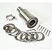 EMPI 3736 Spark Arrestor 10" STAINLESS Muffler W/o Mount - 4 Disc VW Dune Buggy Baja Bug Ghia Thing Bus